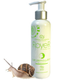 Lait démaquillant à la bave d’escargot bio fraîche