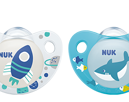 Sucette en silicone NUK Trendline